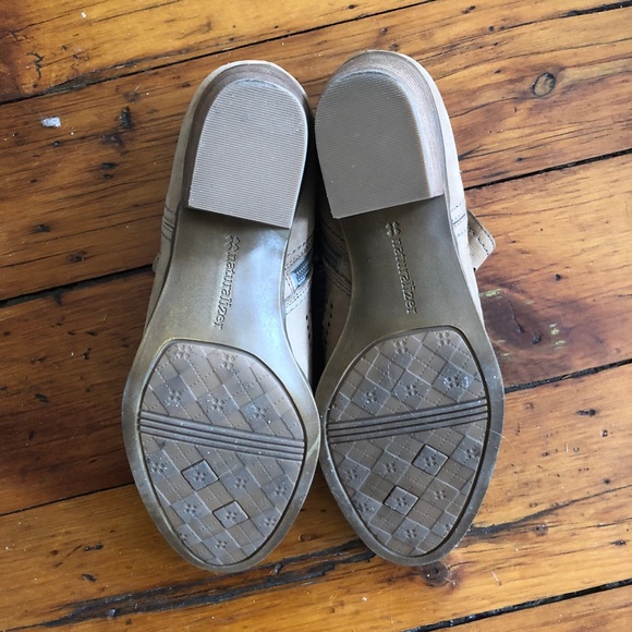 Naturalizer Light Brown Perforated Booties - Picture 3 of 6